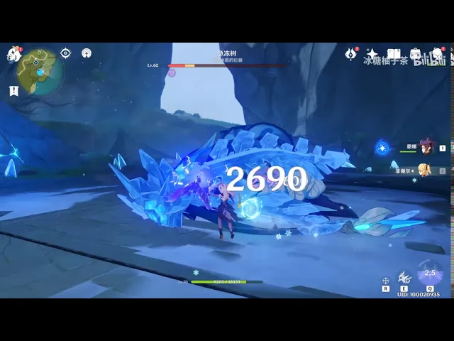 【原神】满命刻晴vs皇女!谁是雷系一姐?奥兹!永远的神!【冰糖柚子茶】